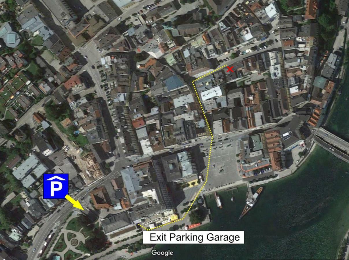 Gewoelbezimmer Am Marktplatz Gmunden Exteriör bild